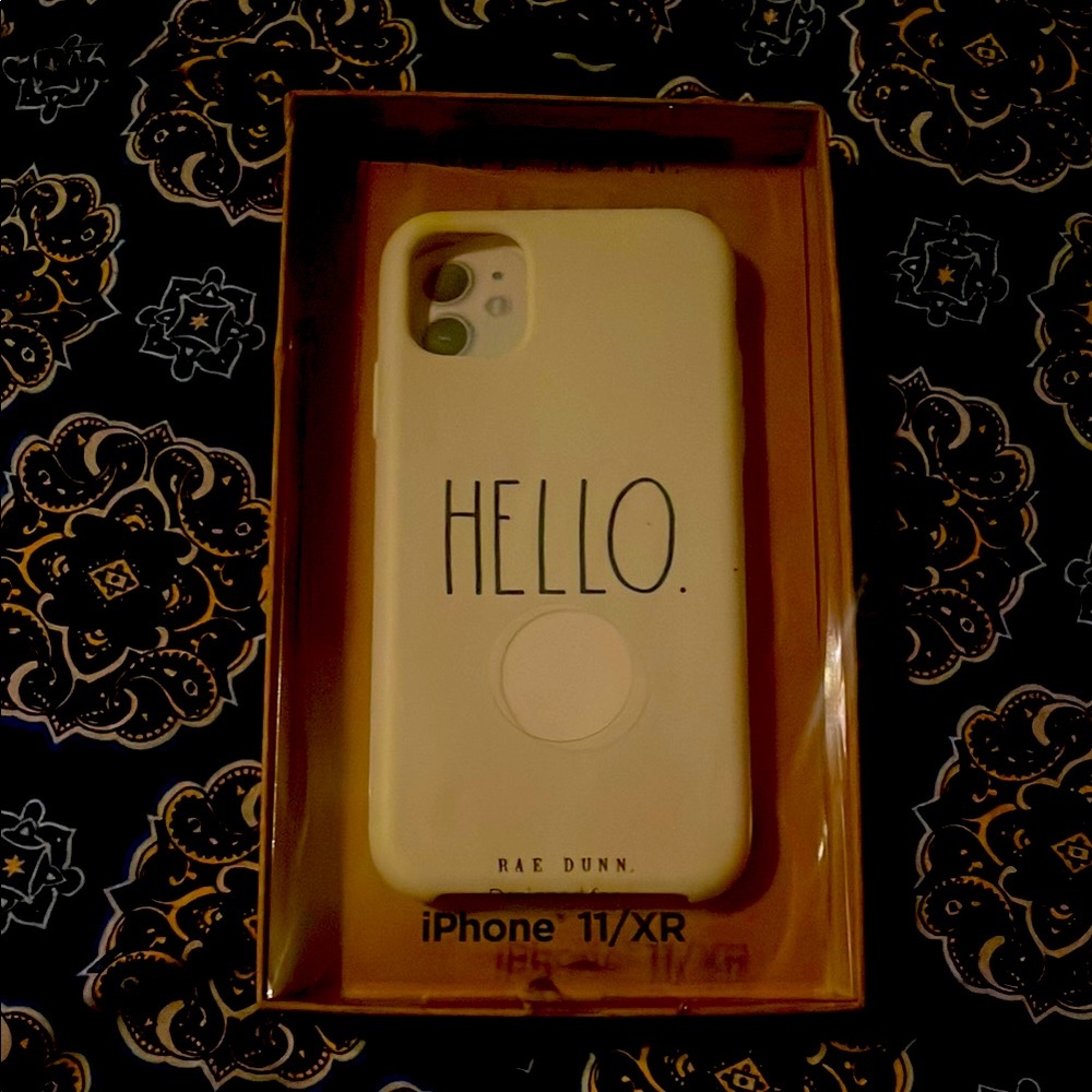 Rae Dunn Cream iPhone 11/XR Case